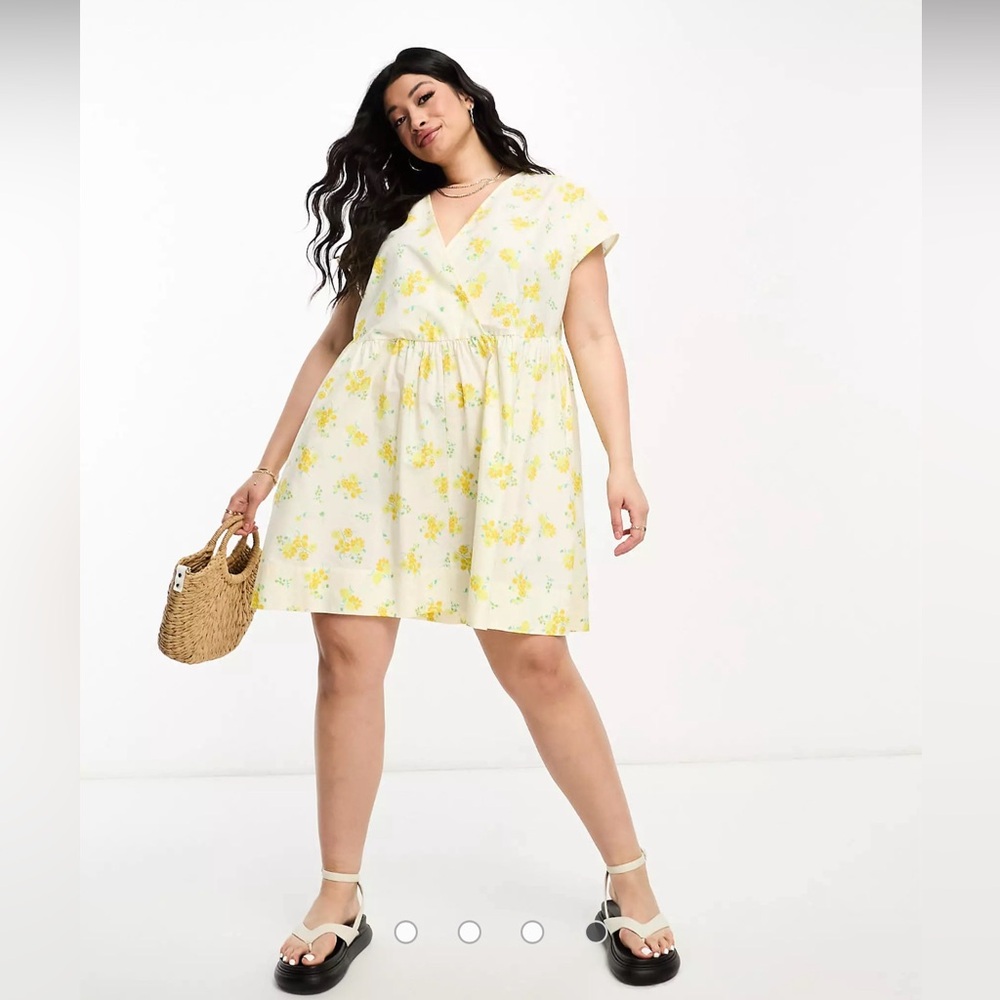 Floral Yellow Dress